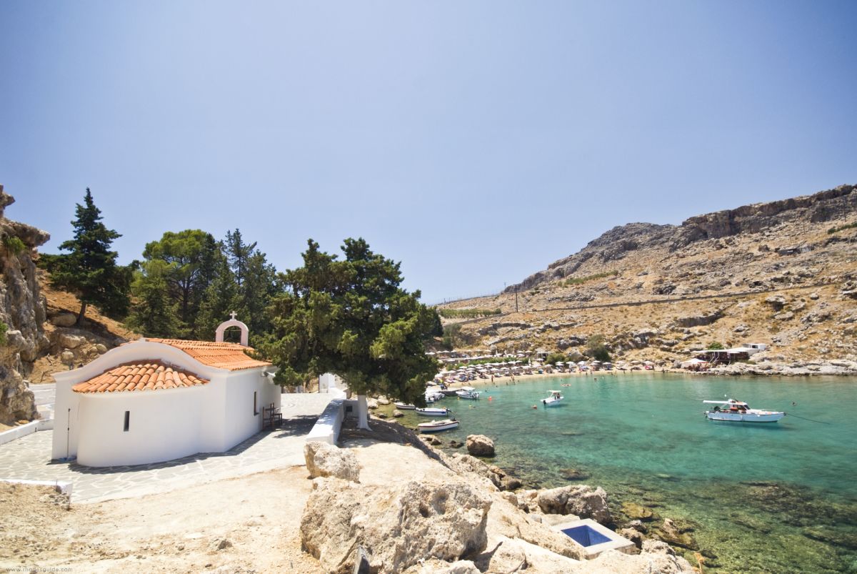 Die Bucht des Heiligen Paulus (Agios Pavlos) © Rhodes Guide / RhodesGuide.com