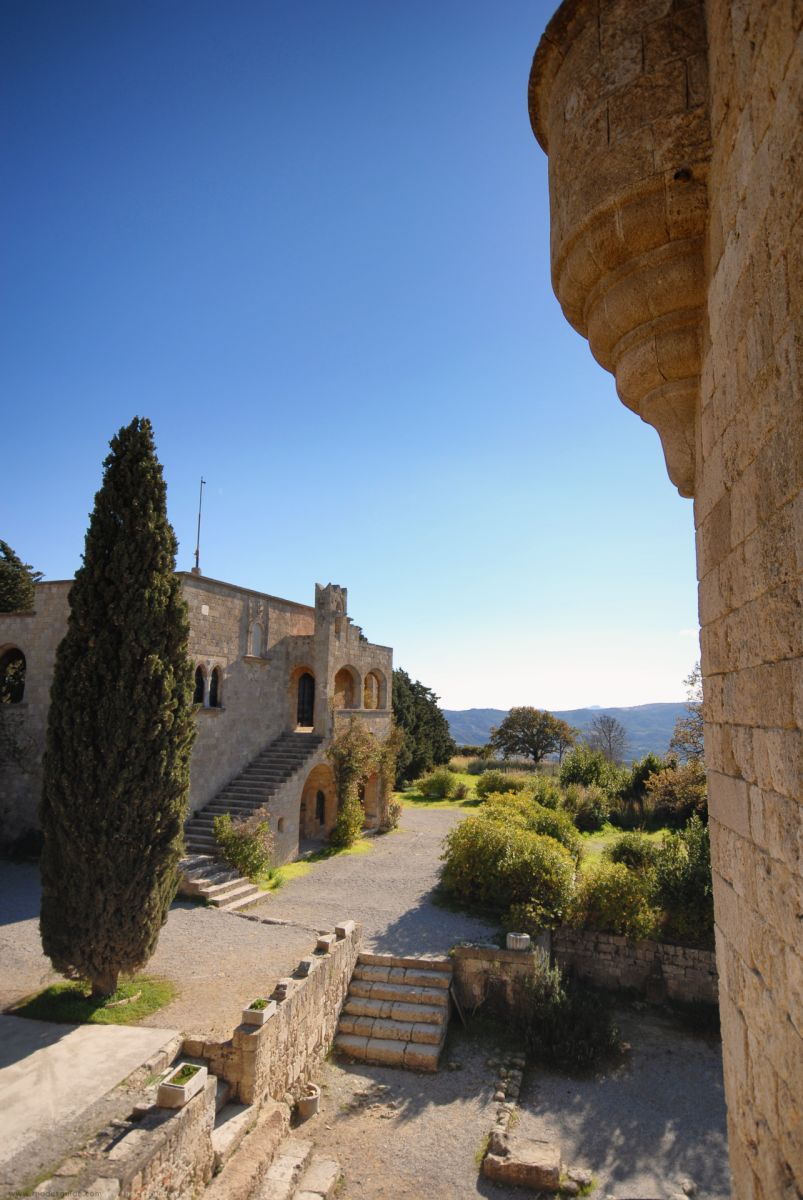 Filerimos byzantine monastery & castle © Rhodes Guide / RhodesGuide.com