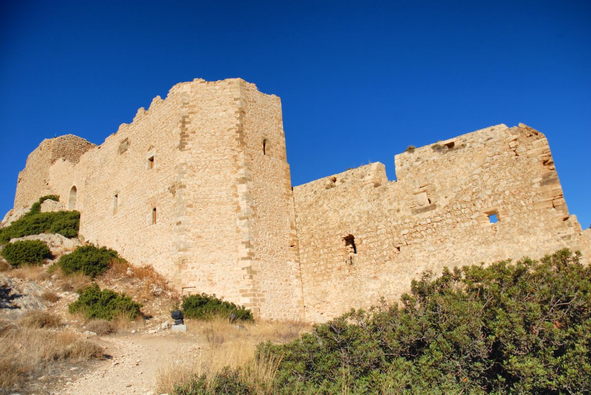 Die Burg von Kritinia (Kastellos) © Rhodes Guide / RhodesGuide.com
