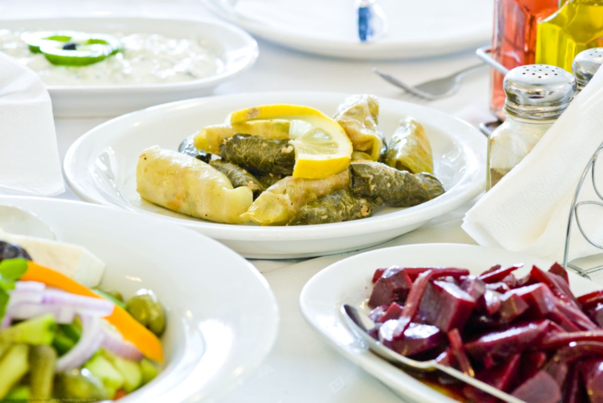 Food in Rhodes: Gastronomy & traditional diet © 