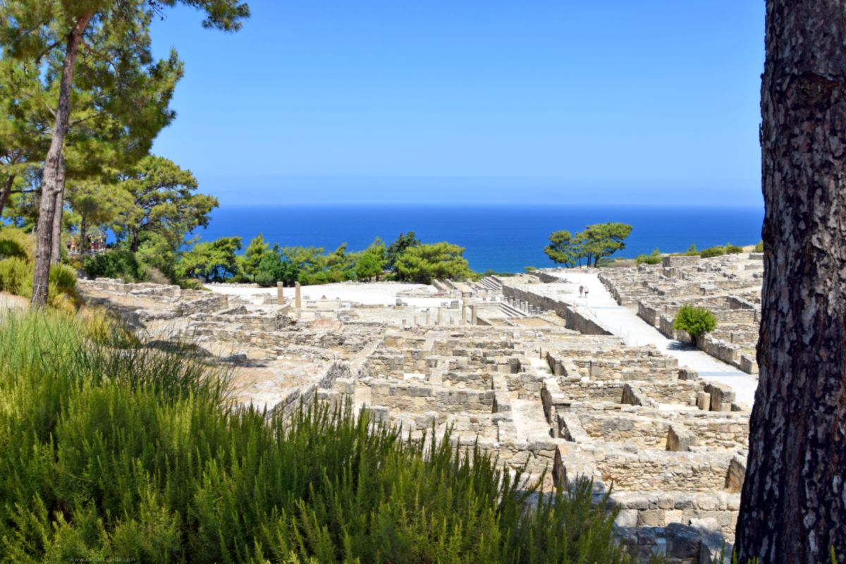 Αρχαία Κάμειρος (Κάμιρος) © Rhodes Guide / RhodesGuide.com